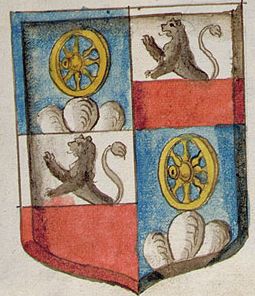 Arms (crest) of Maurus von Roll