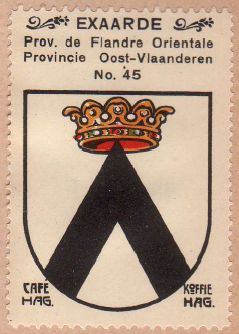 Wapen van/Blason de Eksaarde