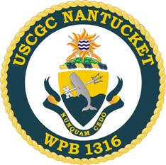 Coat of arms (crest) of USCGC Nantucket (WPB-1316)