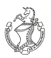 Coat of arms (crest) of the Armoured School, Belgian Army
