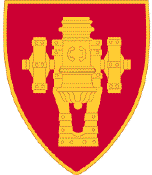 Coat of arms (crest) of Field Artillery School, US Army
