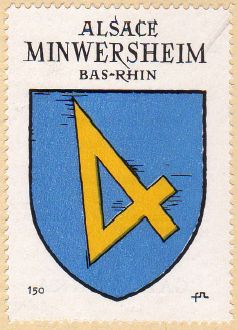 Blason de Minversheim/Coat of arms (crest) of {{PAGENAME