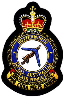 Coat of arms (crest) of the Royal Australian Air Force Butterworth