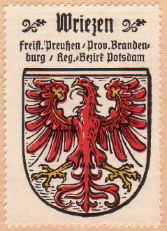 Wappen von Wriezen/Coat of arms (crest) of Wriezen