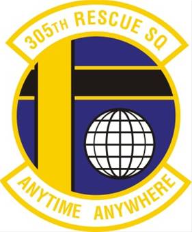 Coat of arms (crest) of the 305th Rescue Squadron, US Air Force