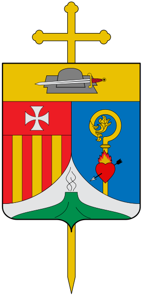 Arms (crest) of Diocese of Pasto