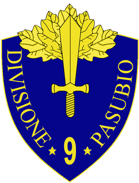 File:9th Infantry Division Pasubio, Italian Army.png