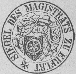 Siegel von Erfurt