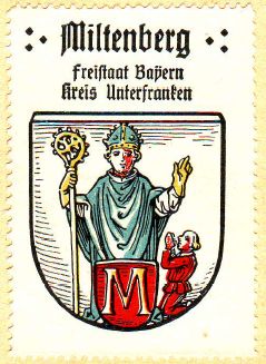 Wappen von Miltenberg/Coat of arms (crest) of Miltenberg