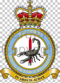 Coat of arms (crest) of the No 3 Squadron, Royal Air Force Regiment