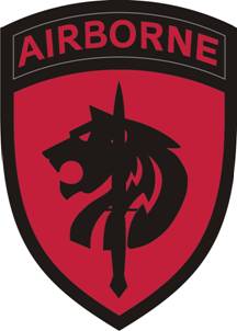 Coat of arms (crest) of Special Operations Command Africa (Airborne), US Army