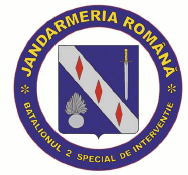 Coat of arms (crest) of 2nd Special Intervention Battalion, Gendarmerie of Romania