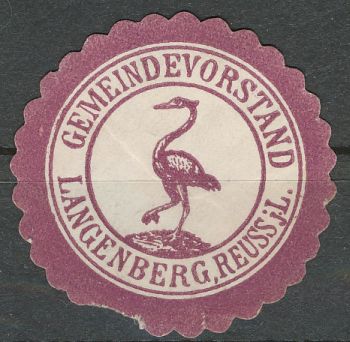 Wappen von Langenberg (Gera)/Coat of arms (crest) of Langenberg (Gera)