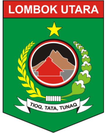 Coat of arms (crest) of Lombok Utara Regency