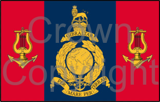 Coat of arms (crest) of Royal Marines Band Service