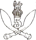 Arms of 5th Gorkha Rifles (Frontier Force), Indian Army