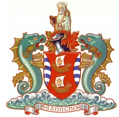 Coat of arms (crest) of Bangor (Northern Ireland)
