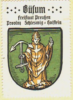 Wappen von Büsum/Coat of arms (crest) of Büsum