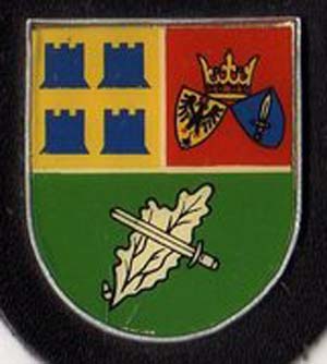 Coat of arms (crest) of the District Defence Command 323, German Army
