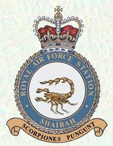 Coat of arms (crest) of the RAF Station Shaibah, Royal Air Force