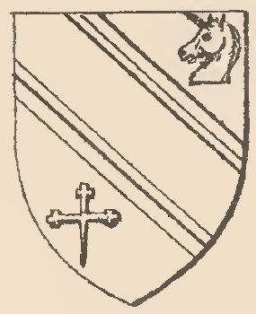Arms (crest) of Edward Denison