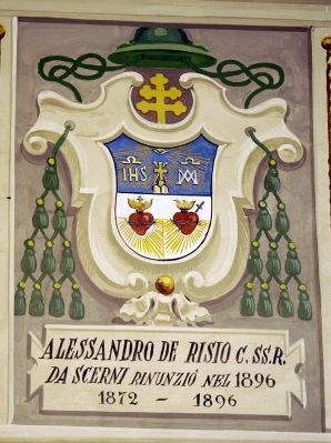 Arms (crest) of Alessandro de Risio