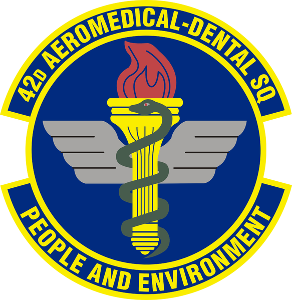 File:42nd Aeromedical Dental Squadron, US Air Force.png
