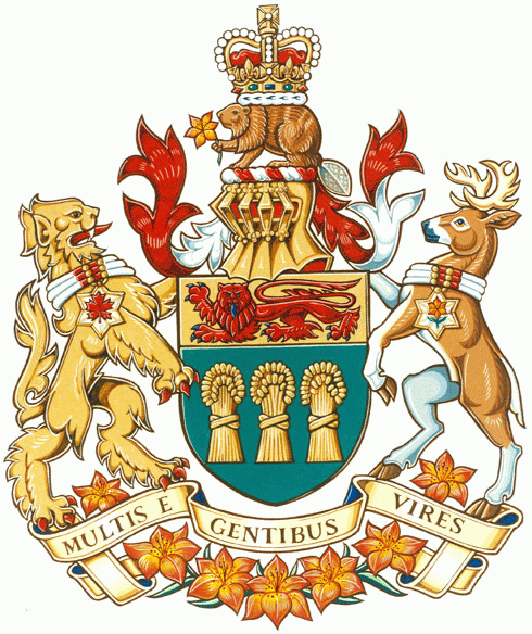 Coat of arms (crest) of Saskatchewan