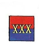 Coat of arms (crest) of 30th Anti Aircraft Brigade, British Army