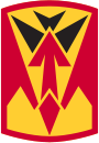 Coat of arms (crest) of 35th Air Defense Brigade, US Army