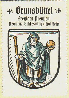 Wappen von Brunsbüttelkoog/Coat of arms (crest) of Brunsbüttelkoog