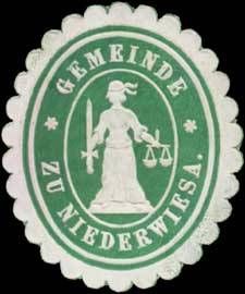 Wappen von Niederwiesa/Coat of arms (crest) of Niederwiesa
