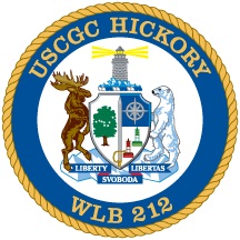 Coat of arms (crest) of USCGC Hickory (WLB-212)