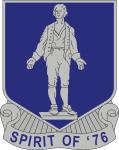 Coat of arms (crest) of 417th (Infantry) Regiment, US Army