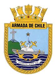 Coat of arms (crest) of the Coastal Patrol Vessel Alacalufe (LSG-1603), Chilean Navy