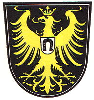 Wappen von Isny im Allgäu / Arms of Isny im Allgäu
