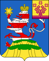 Arms of/Герб Mariinsko-Posadsky Rayon