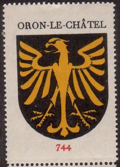 Wappen von/Blason de Oron-le-Châtel