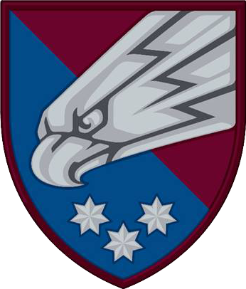 Coat of arms (crest) of the 25th Airborne Brigade, Ukrainian Army