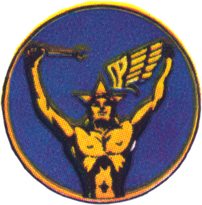 Coat of arms (crest) of the 38th Service Squadron, USAAF