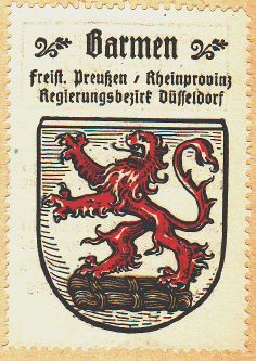 Wappen von Barmen/Coat of arms (crest) of Barmen