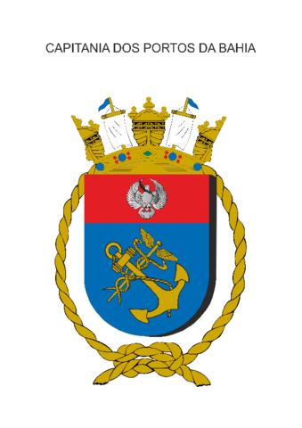 Coat of arms (crest) of the Harbour Captain of Bahia, Brazilian Navy