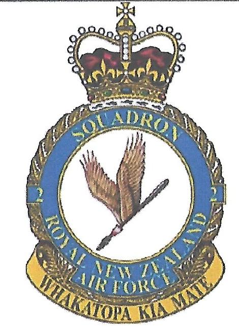 Coat of arms (crest) of the No 2 Squadron, RNZAF
