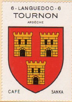 Blason de Tournon-sur-Rhône