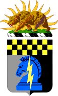 Coat of arms (crest) of the 640th Military Intelligence Battalion, California Army National Guard