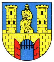Wappen von Burg (bei Magdeburg)/Arms (crest) of Burg (bei Magdeburg)