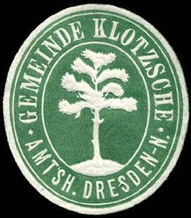 Wappen von Klotzsche/Arms (crest) of Klotzsche