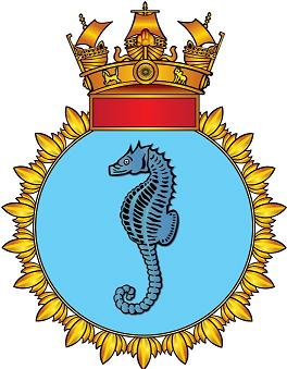 Coat of arms (crest) of the Super Dvora II Class Fast Attack Craft, Indian Navy