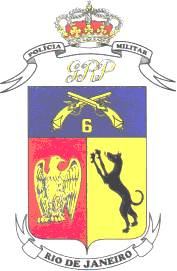 Coat of arms (crest) of 6th Military Police Battalion, Rio de Janeiro