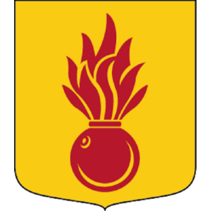 Coat of arms (crest) of the 91st Artillery Battalion Staff, The Artillery Regiment, Swedish Army